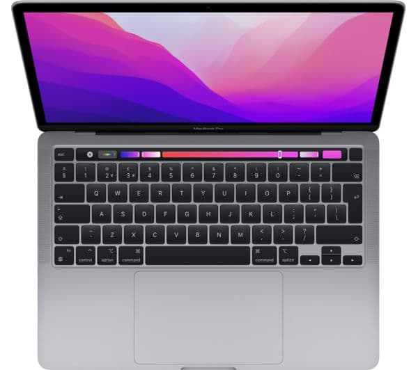 APPLE MacBook Pro 13.3" (2022) - M2, 512 GB SSD, Space Grey - Image 2