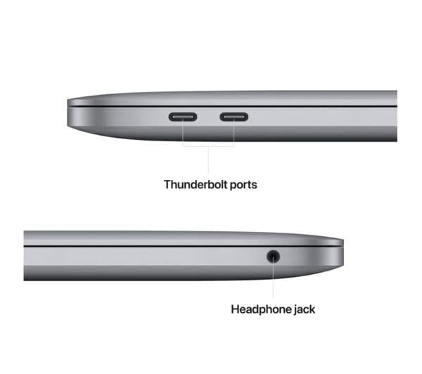 APPLE MacBook Pro 13.3" (2022) - M2, 512 GB SSD, Space Grey - Image 6