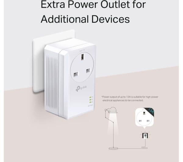 TP-Link TL-PA7017P KIT V4 Powerline Adapter Kit - Image 6