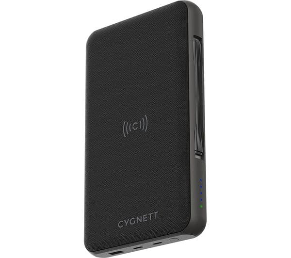 CYGNETT ChargeUp Edge+ Portable Power Bank - Black