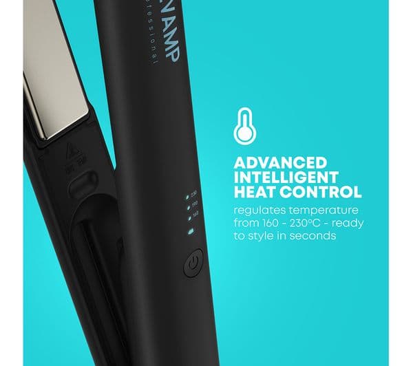 REVAMP iGen Cordless Ceramic Hair Straightener - Black - Image 7
