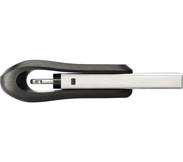 SANDISK iXpand USB 3.0 & Lightning Dual Memory Stick - 128 GB, Black - Image 4