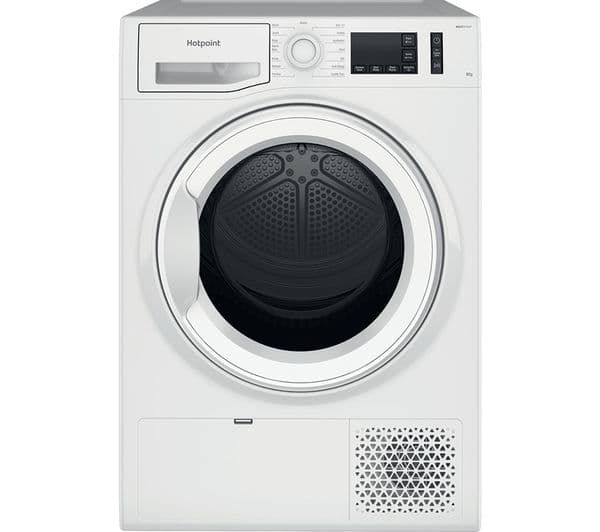 HOTPOINT ActiveCare NT M11 82 UK 8 kg Heat Pump Tumble Dryer - White - Image 1