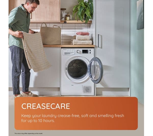 HOTPOINT ActiveCare NT M11 82 UK 8 kg Heat Pump Tumble Dryer - White - Image 5