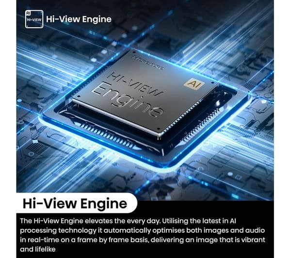 HISENSE 55U6NQTUK 55" Smart 4K Ultra HD HDR Mini LED TV with Amazon Alexa - Image 7