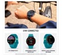 Garmin Bounce 2 Kids Smart Watch GPS LTE Calling Messaging AMOLED 4GB 5 ATM - Turquoise thumbnail 4