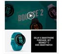 Garmin Bounce 2 Kids Smart Watch GPS LTE Calling Messaging AMOLED 4GB 5 ATM - Turquoise thumbnail 7