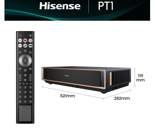HISENSE PT1TUK 4K Laser TV Projector - Image 2