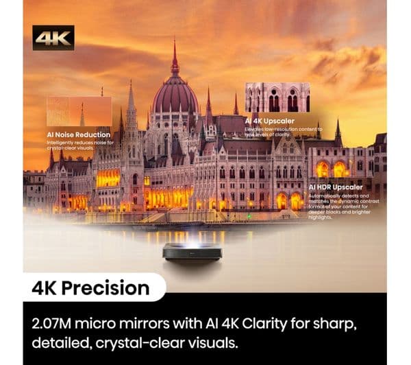 HISENSE PT1TUK 4K Laser TV Projector - Image 8