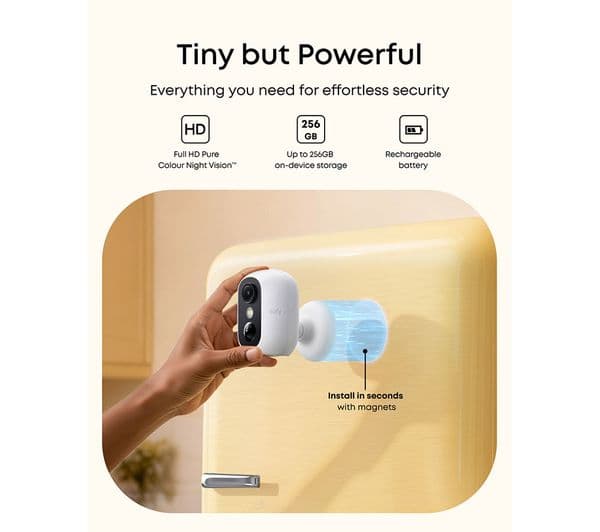 EUFY SoloCam C35 Smart WiFi Camera White - Image 3