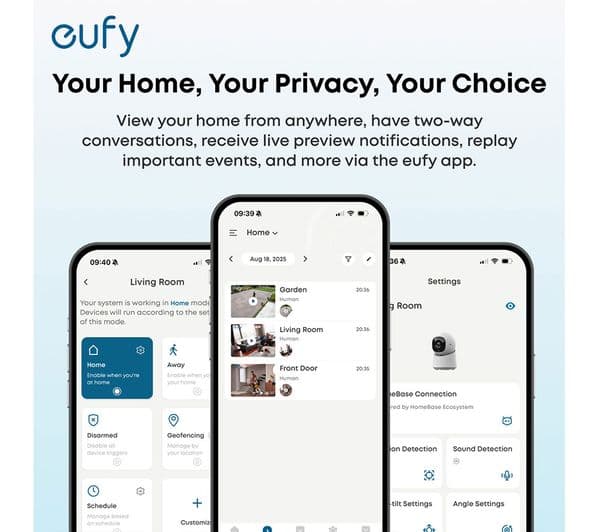 EUFY SoloCam C35 Smart WiFi Camera White - Image 9