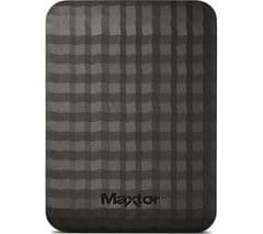 MAXTOR M3 Portable Hard Drive - 2 TB, Black - Image 1