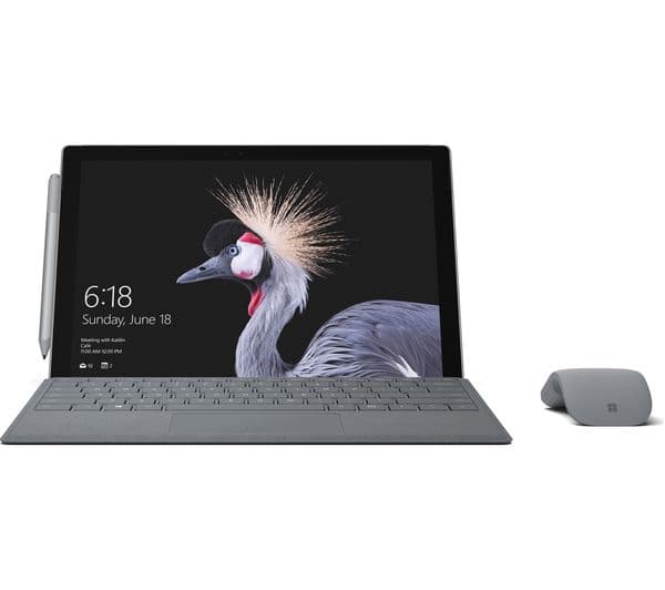 MICROSOFT 12.3" Intel® Core™ i5 Surface Pro & Typecover - 256 GB, Silver - Image 2