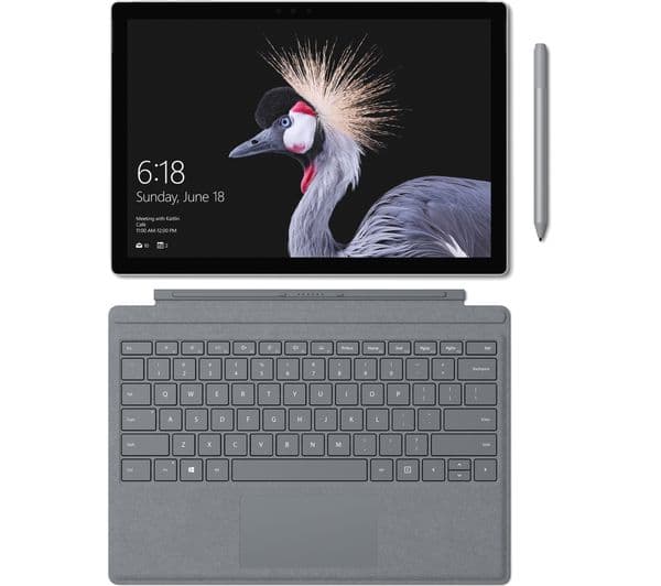 MICROSOFT 12.3" Intel® Core™ i5 Surface Pro & Typecover - 256 GB, Silver - Image 4