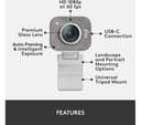 LOGITECH StreamCam Full HD USB-C Webcam - White thumbnail 6
