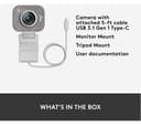 LOGITECH StreamCam Full HD USB-C Webcam - White thumbnail 9
