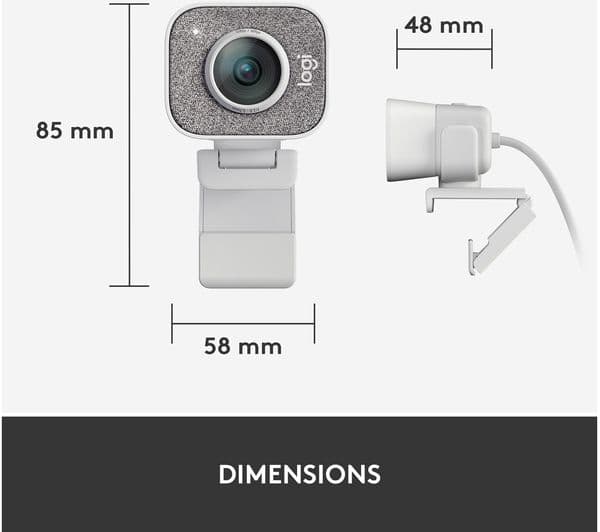 LOGITECH StreamCam Full HD USB-C Webcam - White - Image 10