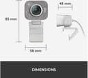 LOGITECH StreamCam Full HD USB-C Webcam - White thumbnail 10