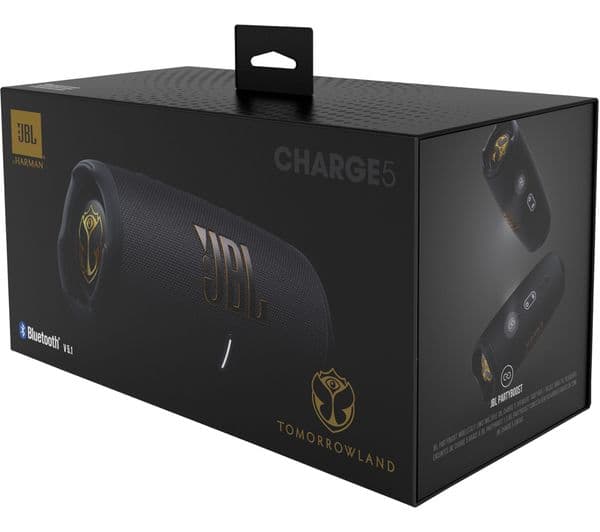 JBL Charge 5 Bluetooth Speaker Shadow Grey - Image 4