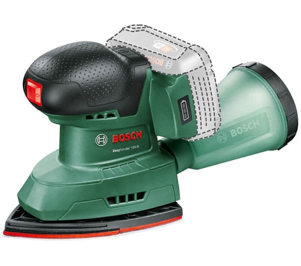 BOSCH EasySander 18V-8 Cordless Multi-Sander - Green & Black - Image 1