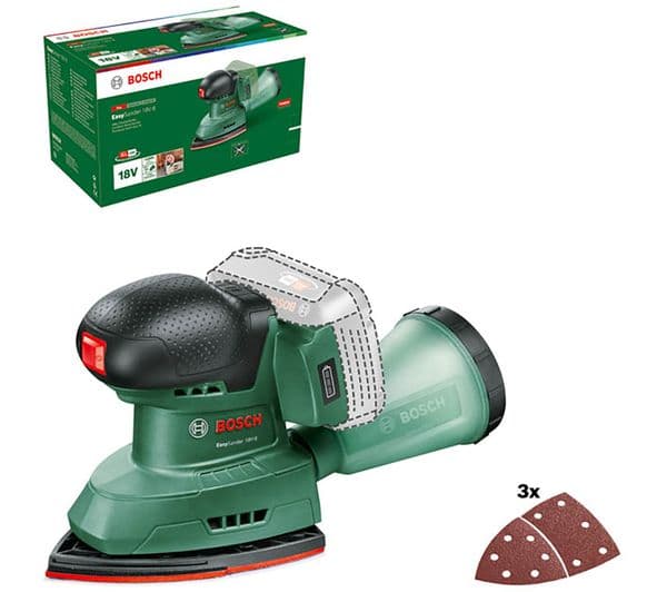 BOSCH EasySander 18V-8 Cordless Multi-Sander - Green & Black - Image 3