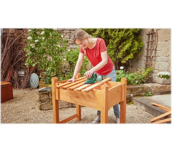 BOSCH EasySander 18V-8 Cordless Multi-Sander - Green & Black - Image 4