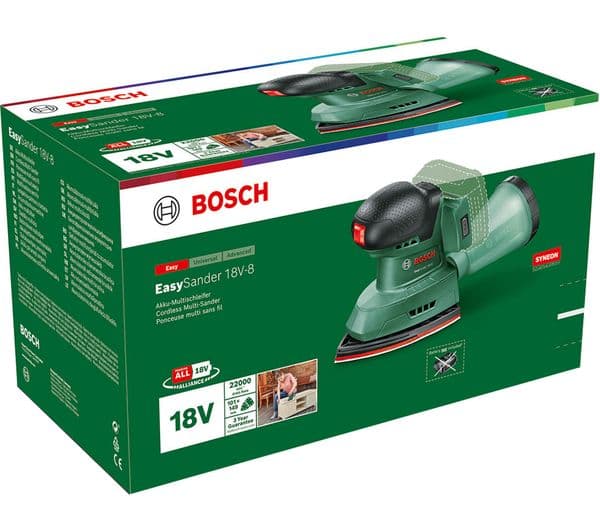 BOSCH EasySander 18V-8 Cordless Multi-Sander - Green & Black - Image 2