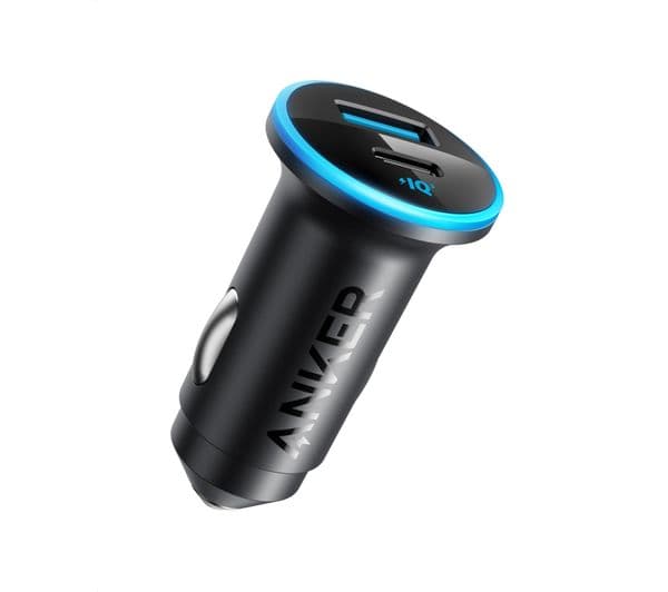 ANKER 2-Port 52.5W USB Type-C Car Charger Black