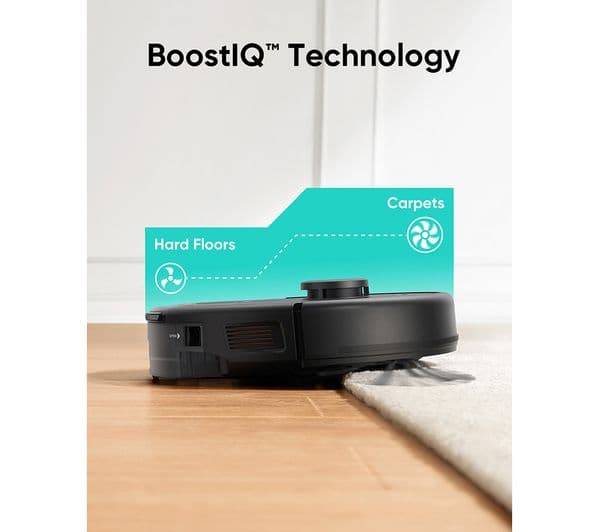 EUFY RoboVac L60 Hybrid Robot Vacuum Cleaner - Black - Image 5