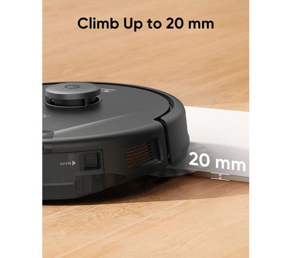 EUFY RoboVac L60 Hybrid Robot Vacuum Cleaner - Black - Image 6