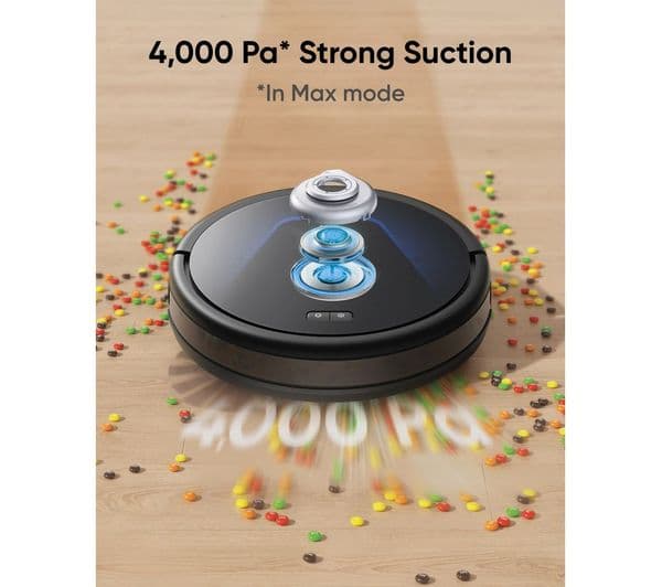 EUFY G50 Hybrid Robot Vacuum Cleaner & Mop - Black - Image 2