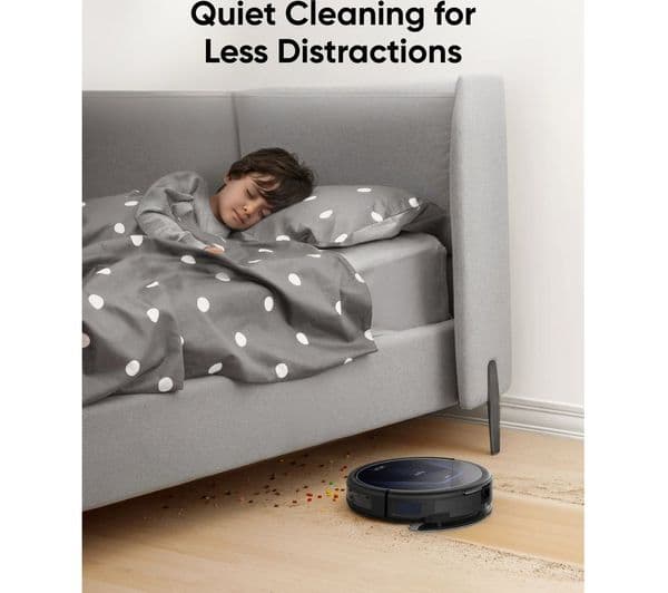 EUFY G50 Hybrid Robot Vacuum Cleaner & Mop - Black - Image 4