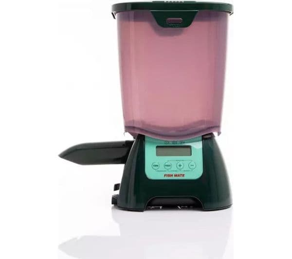 CLOSER PETS Fish Mate P7000 Automatic Fish Food Dispenser - 7 litre, Green - Image 1