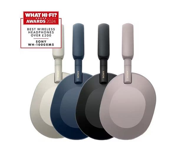 Sony WH-1000XM5 Headphones Smoky Pink - Image 2