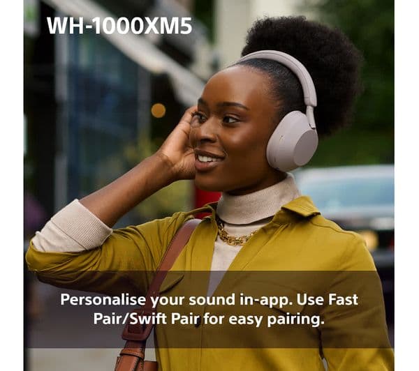 Sony WH-1000XM5 Headphones Smoky Pink - Image 10