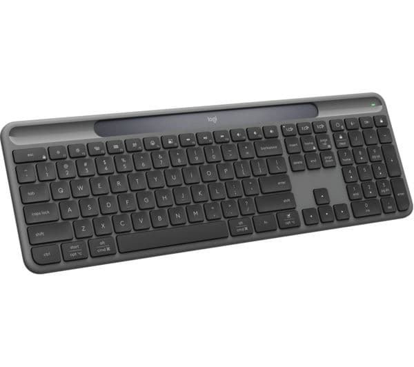 Logitech Signature Slim Solar+ Keyboard Graphite - Image 1