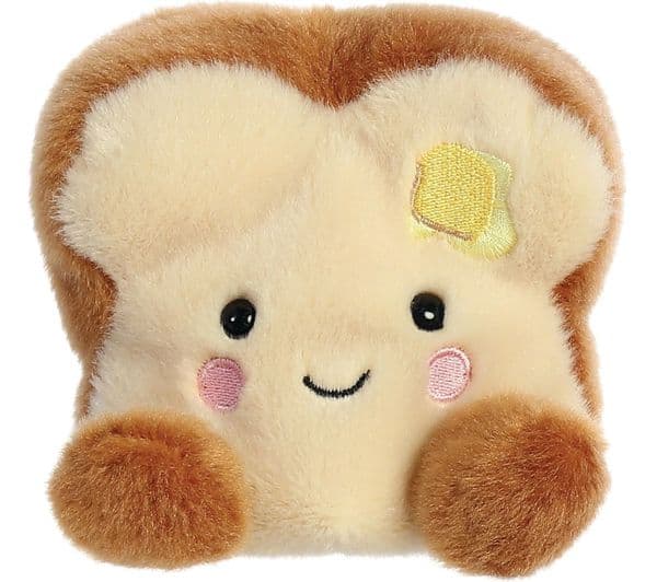 PALM PALS Buttery Toast Soft Toy - Brown - Image 1