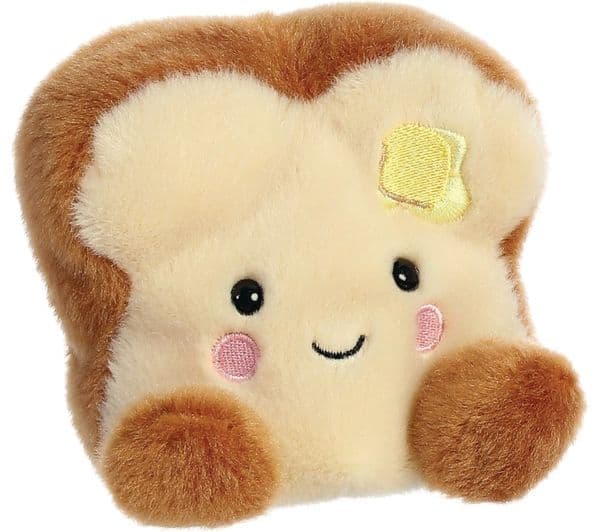 PALM PALS Buttery Toast Soft Toy - Brown - Image 2