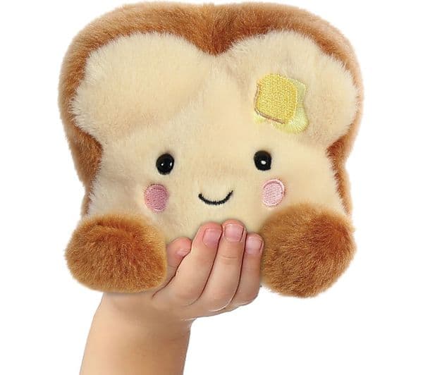 PALM PALS Buttery Toast Soft Toy - Brown - Image 3