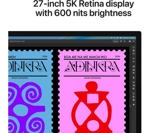 APPLE 5K Retina 27" Studio Display - Standard Glass, Tilt-adjustable - Image 3