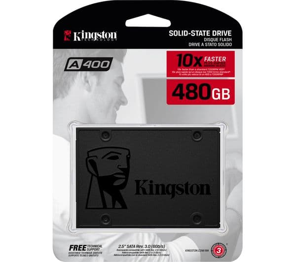 KINGSTON A400 2.5" Internal SSD - 480 GB - Image 3