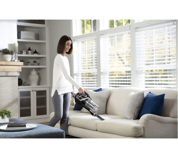 BISSELL MultiReach Active Tangle-Free 2907B Cordless Vacuum Cleaner - Silver & Blue - Image 6