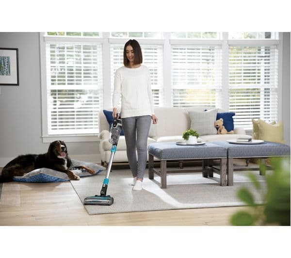 BISSELL MultiReach Active Tangle-Free 2907B Cordless Vacuum Cleaner - Silver & Blue - Image 7