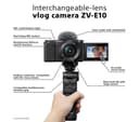 Sony ZV-E10 24.1MP APS-C Mirrorless Vlogging Camera - Body Only thumbnail 4