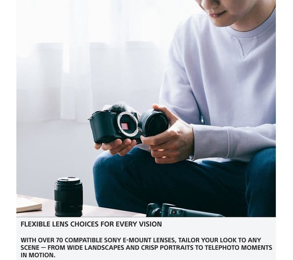 Sony ZV-E10 24.1MP APS-C Mirrorless Vlogging Camera - Body Only - Image 7
