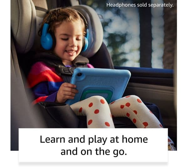 AMAZON Fire 7 Kids (ages 3-7) Tablet (2022) - 16 GB, Blue - Image 5