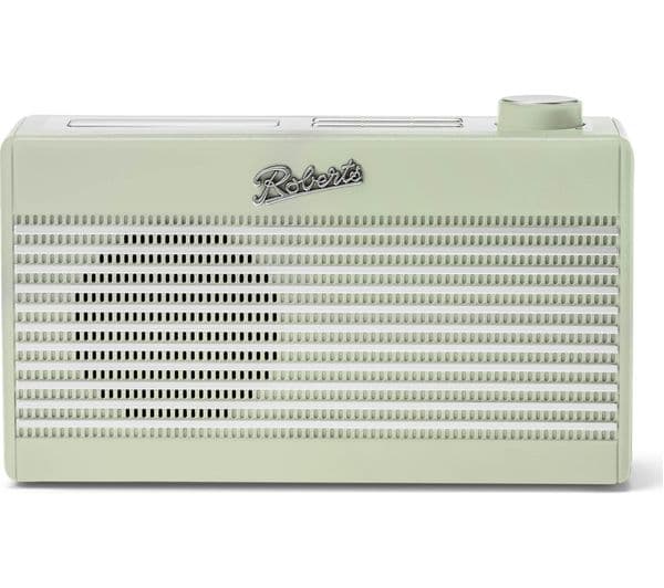 ROBERTS Rambler Mini Portable DAB+/FM Retro Bluetooth Radio - Leaf Green - Image 1