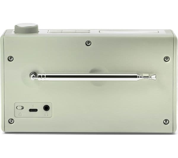 ROBERTS Rambler Mini Portable DAB+/FM Retro Bluetooth Radio - Leaf Green - Image 4