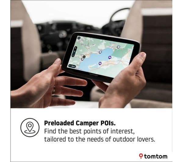 TOMTOM GO Camper Tour 6" Sat Nav - Full Europe Maps - Image 4