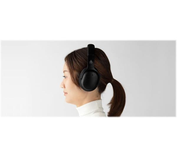 FINAL AUDIO UX3000 Wireless Bluetooth Noise-Cancelling Headphones - Black - Image 3